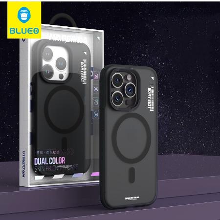 Gambar Blueo Case Ramah Kulit iPhone 14 Pro 14 Pro Max Anti Gores shockproof - Hitam, 14 PRO dari Scoopedia undefined Tokopedia