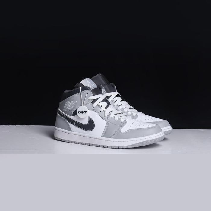 Light smoke gray jordan 1 mid clearance