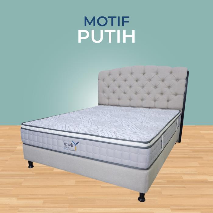 Gambar PREMIUM SPRING BED SPRING BED INOAC YUKATA [TEBAL 26CM] KASUR LANTAI - Putih, 200 x 120 x 26 dari YUKATA@INDONESIA undefined Tokopedia