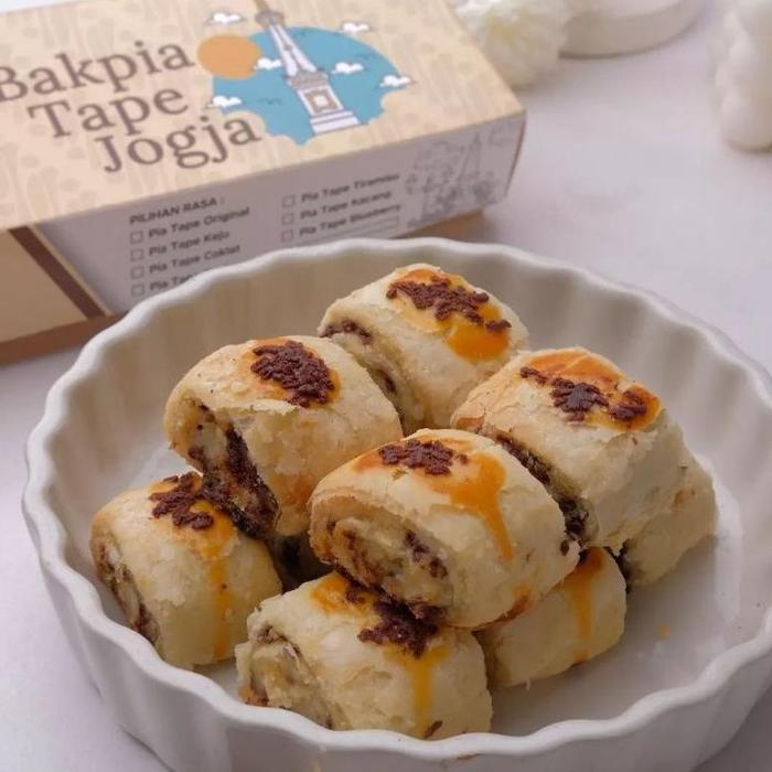Gambar Bakpia Tape Jogja Isi 12 Oleh-Oleh Jogja - Cokelat, 12 pcs dari YUDHA STOR undefined Tokopedia