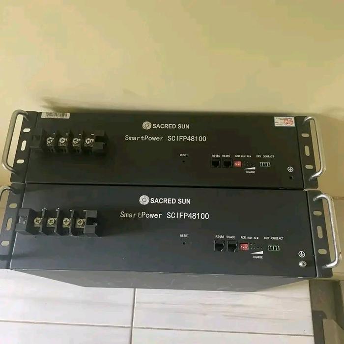 Gambar battery lifepo4 bekas like new merek sacredsun smartpower 48v 100ah dari arjun elektrik undefined Tokopedia