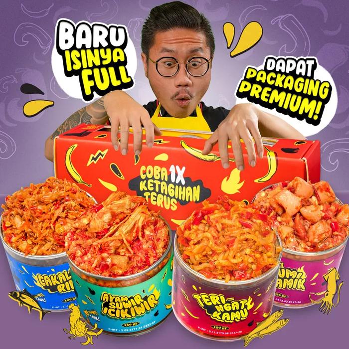 Gambar Eatsambel - Paket Kerjasama Mas Yangun 4 pcs sambal dari aisyah ayesha undefined Tokopedia