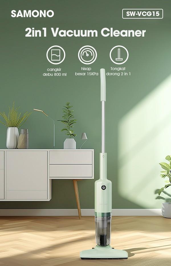 Gambar Vacuum Cleaner 2 in 1 Anti Dust Samono SW-VCG15 dari Ss Home Living undefined Tokopedia