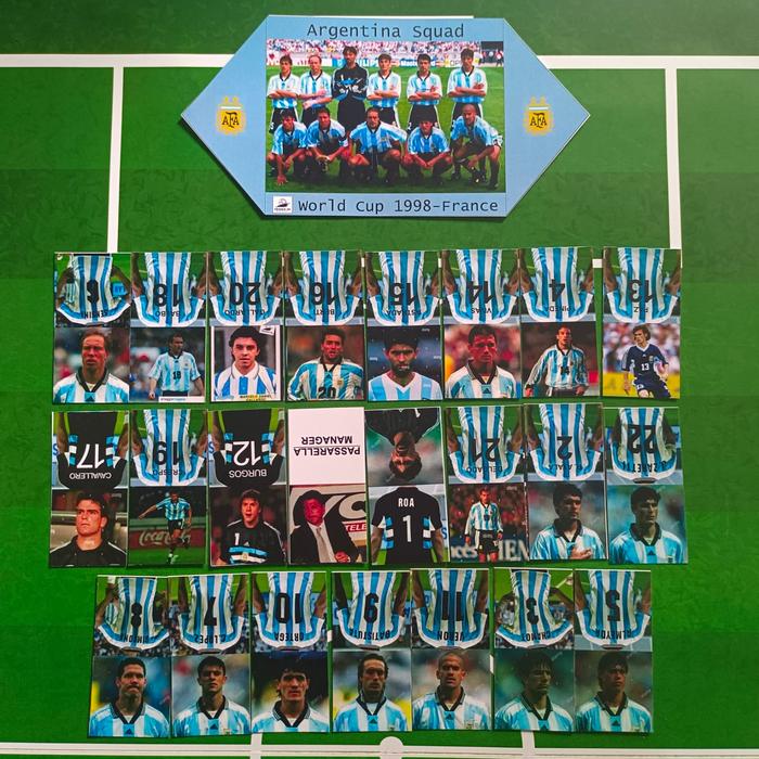 Gambar (Negara Amerika) Mainan Bola Kertas - argentina 98, 11 pemain dari u-kid store undefined Tokopedia