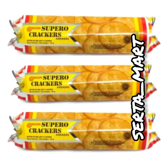 Gambar Nissin Supero Crackers 90gr - Biskuit Nissin Supero dari sertamart undefined Tokopedia