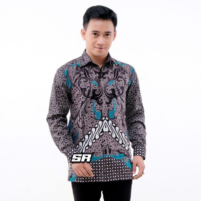 Gambar Kemeja Batik Pria Murah Lengan Panjang / Baju Batik Pria / Kemeja Pria - Semarang, XXL dari BATIK SARPEKA undefined Tokopedia