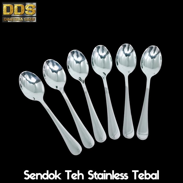 Gambar Sendok Teh Kopi Stainless Tebal isi 6 pcs kitchenware Steel - Sendok dari DariDuaSatu undefined Tokopedia