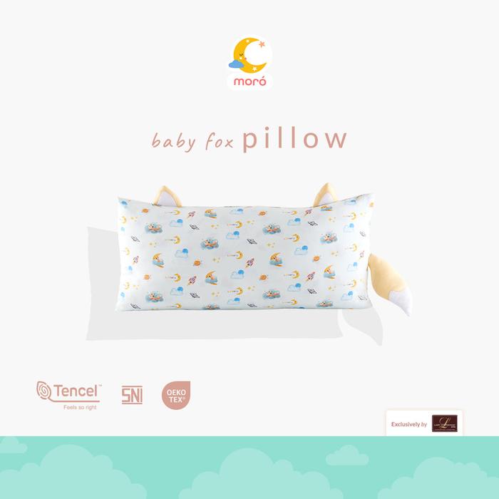 Gambar Morobaby Tencel Pillow - Fox, Large 27x53cm dari Lemari Mama Mahija undefined Tokopedia