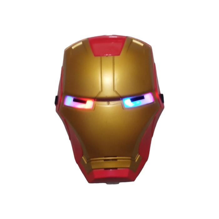 Jual Topeng LED Model Superhero Spiderman Captain America Hulk Ironman ...