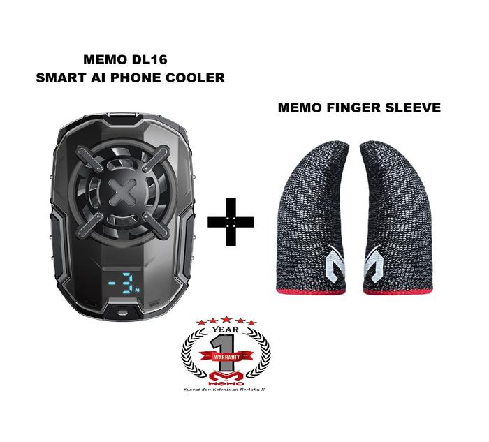 Gambar Memo DL16 Fan cooler AI Smart 27W Phone cooler Cooling Fan Gaming Fun cooler Semiconductor Pendingin HP RGB Kipas Handphone Led Aksesoris Ponsel Angin Lighting Lamp - DL16+FS01 dari MEMO GAMING STORE undefined Tokopedia