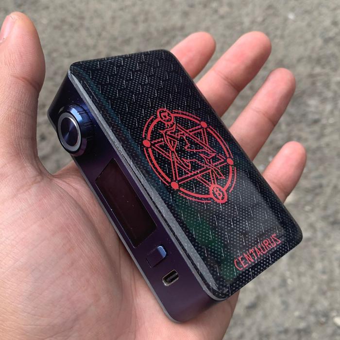 Gambar Panel Door Acrylic Design Carbon For Centaurus M200 By Lordvapor Store - Red Carbon dari Lord Vapor Store undefined Tokopedia