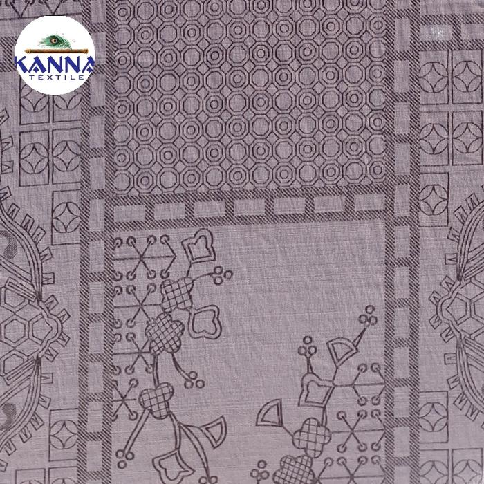 Gambar kain Polo linen Motif Bahan Material Linen Setengah 0,5 Meter - Taro, 1Mtr dari Kanna Textile undefined Tokopedia