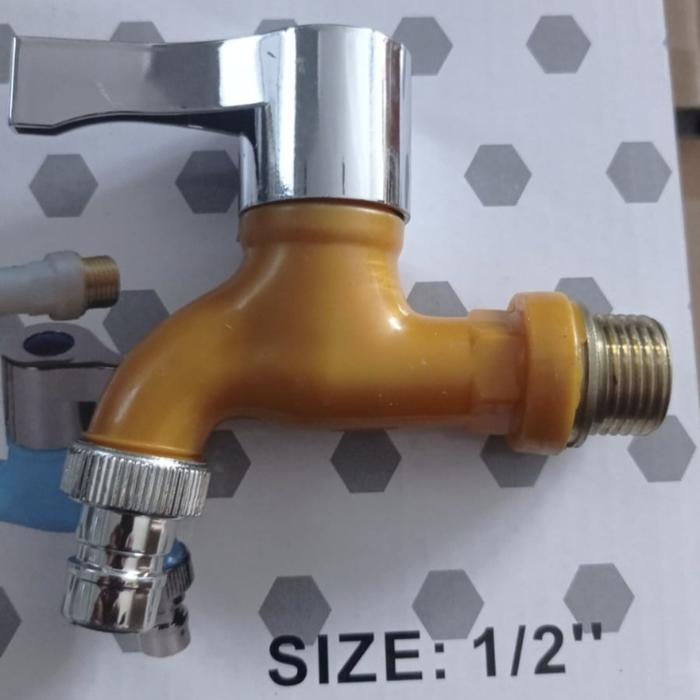 Gambar KRAN AIR 1/2 INCH-KRAN TEMBOK ENGKOL dari hosana elektrik undefined Tokopedia