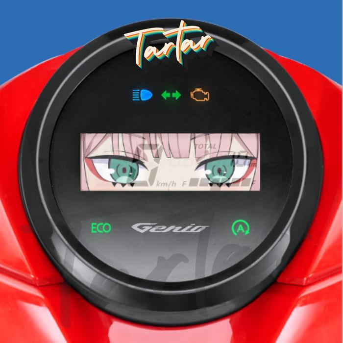 Gambar Sticker Stiker Spido / Speedometer Transparant Anime Honda Genio - Zero Two dari Tartarproject.id undefined Tokopedia