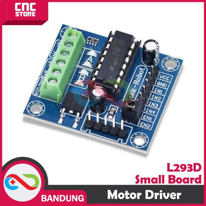 Gambar MOTOR DRIVER MINI L293D L293 MODULE DUAL H BRIDGE 25V DC FOR ARDUINO dari M_TRONIX undefined Tokopedia