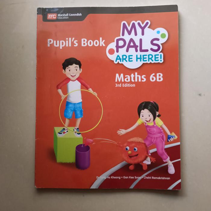 Gambar 6 B My pals are here Math  pupils book buku bekas original dari FIFIE STORE undefined Tokopedia