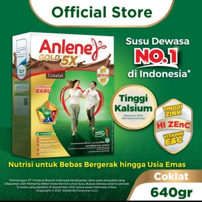 Gambar Anlene gold plus cokelat 640gr susu bubuk tulang dan sendi coklat dari ADA_21OS undefined Tokopedia