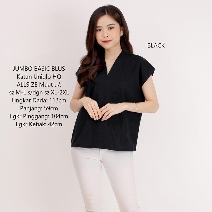 Blus Basic Jual Blus basic bahan katun rami linen bahan tebal premium quality ...