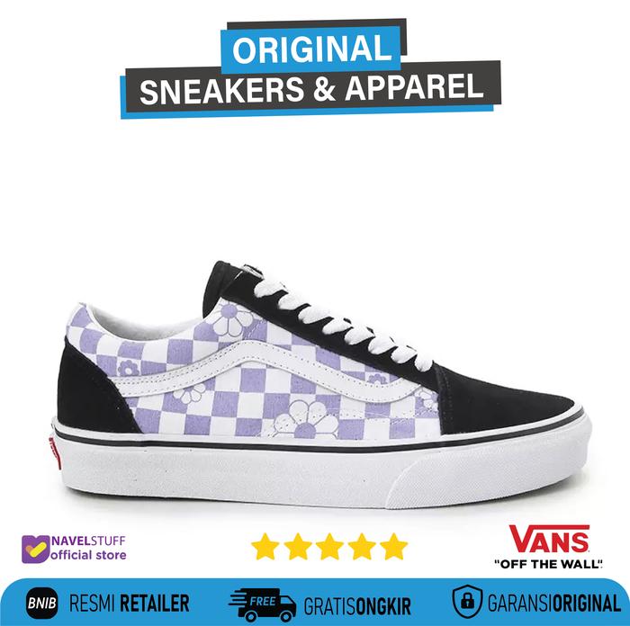 Hotelkalingaashok Vans Old Skool All Over Checkerboard Lavender