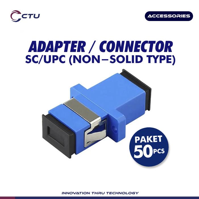 Gambar Adapter Sc Upc Fiber Optical Sensors / Adaptor Optik Optic / Fo Fiber dari Cahaya Tekno Universa undefined Tokopedia