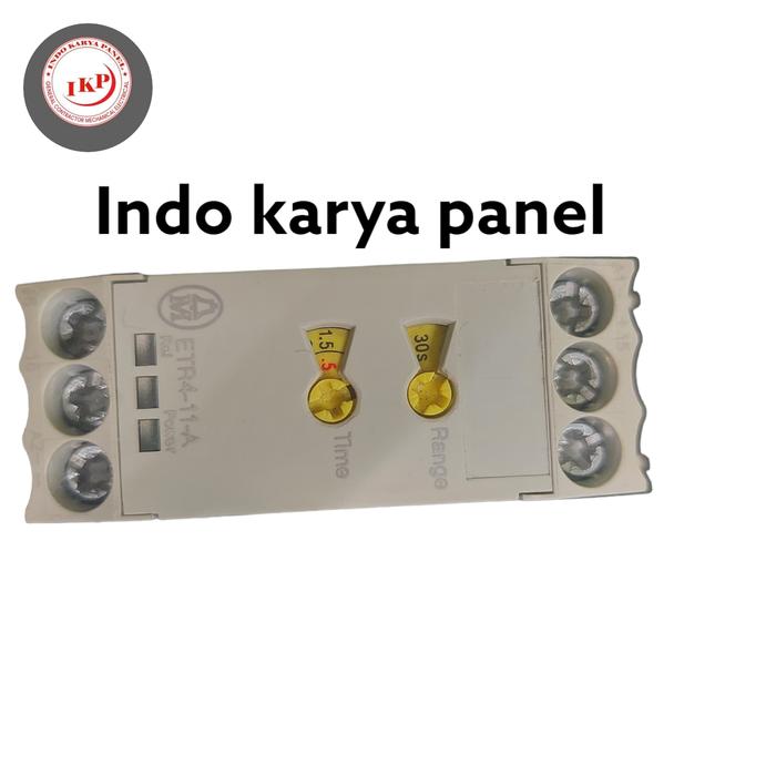 Jual EATON TIMER ETR4-11-A 24-240VAC/DC TIME RELAY EATON MOLLER SERIES ...