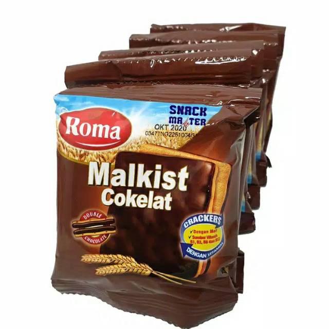 Gambar Malkist Roma Coklat, Original, Abon - 1 renceng - Coklat dari Toko Dewi Lemahwungkuk undefined Tokopedia