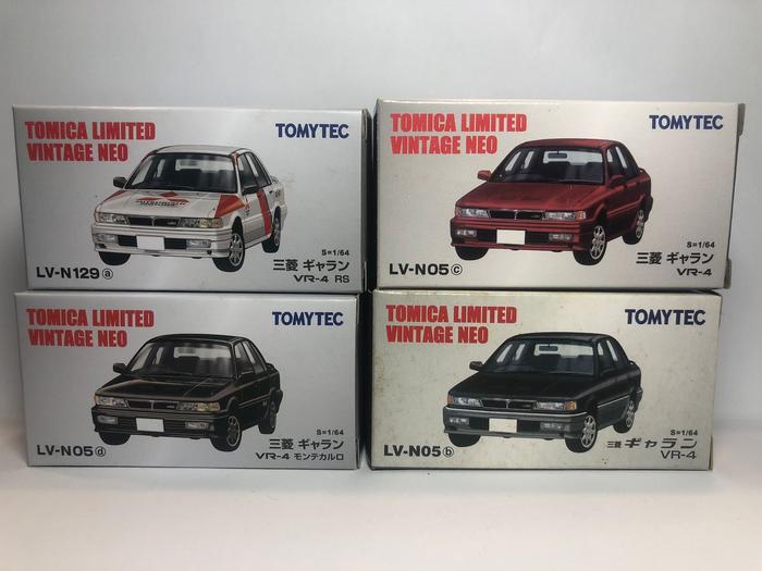 新品】TOMICA LIMITEDVINTAGENEO 三菱ギャランVR-4 トミカリミテッド ヴィンテージ ネオ 三菱 ギャラン VR-4 (銀） トミカリミテッドヴィンテージ ネオ　三菱ギャランVR-4 (2台セット)