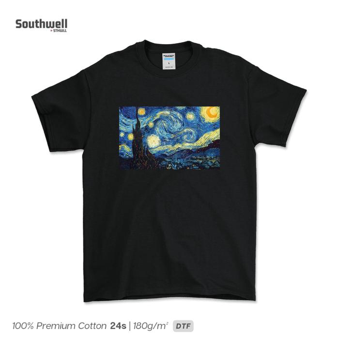Gambar Vincent Van Gogh - The Starry Night - Hitam, M dari Southwell.id undefined Tokopedia