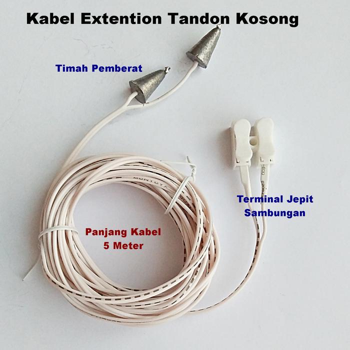 Gambar Kabel Extentiom Sensor Air Tandon Kosong dengan Pemberat - 5 Meter dari Groteart undefined Tokopedia