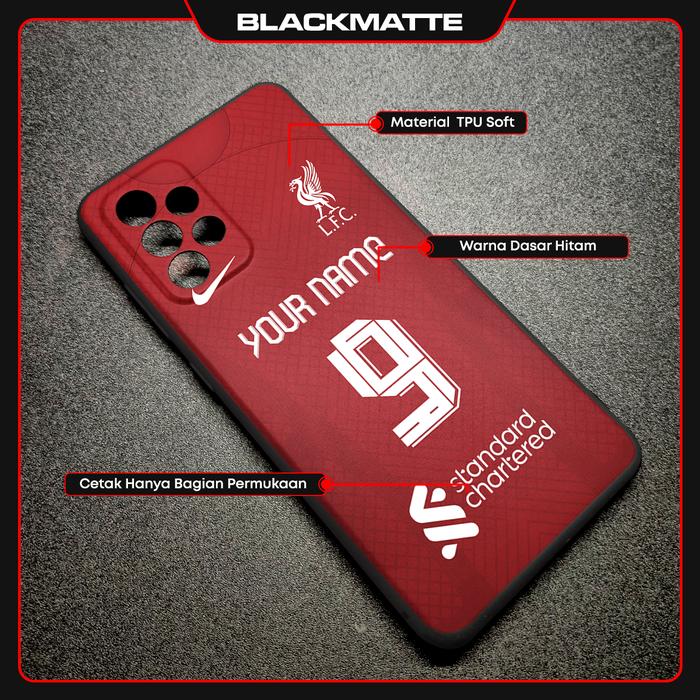 Gambar Liverpool Home 22/23 Case (Tersedia Untuk Semua Tipe HP) - Blackmatte dari Golazo Store_NEW undefined Tokopedia