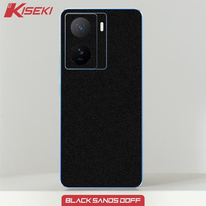 Gambar Kiseki Skin Vivo IQOO Z7 Back Case Carbon Leather Custom Dll - Black sand Doff dari Kiseki Skin undefined Tokopedia