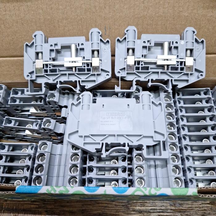 Jual TERMINAL CT PHOENIX CONTACT UT 6-T-HV P/P CONECTOR BLOK UT 6 T-HV ...