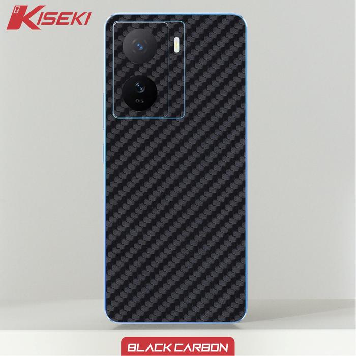 Gambar Kiseki Skin Vivo IQOO Z7 Back Case Carbon Leather Custom Dll - Black carbon dari Kiseki Skin Kota Administrasi Jakarta Barat Tokopedia