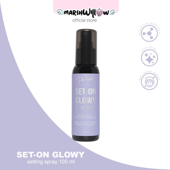 Gambar Marshwillow Pretty Me Setting Spray - Set-On Glowy dari MarshwillowStore undefined Tokopedia