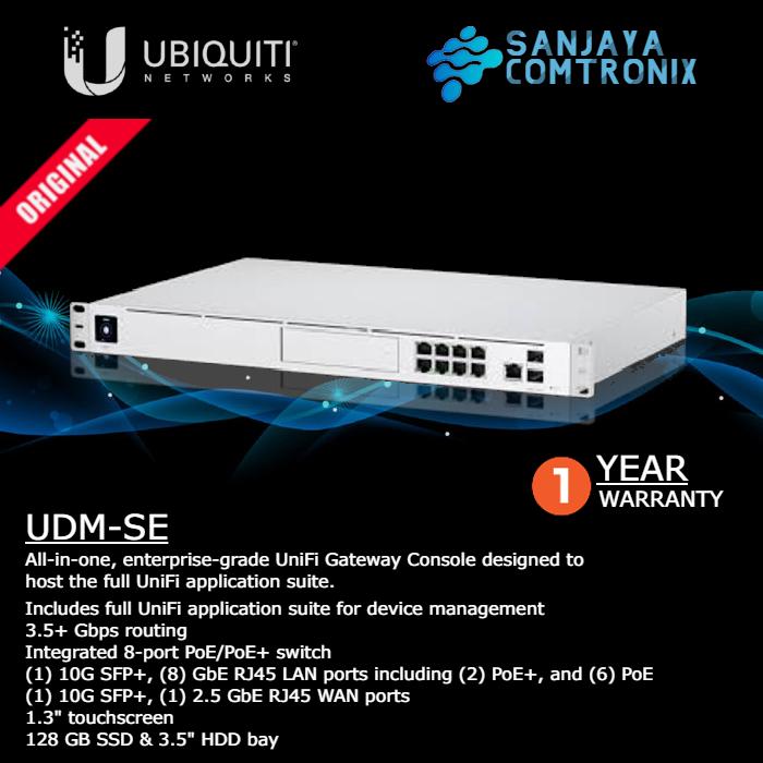 Jual UBIQUITI UDM-SE Unifi Dream Machine Special Edition - Jakarta ...