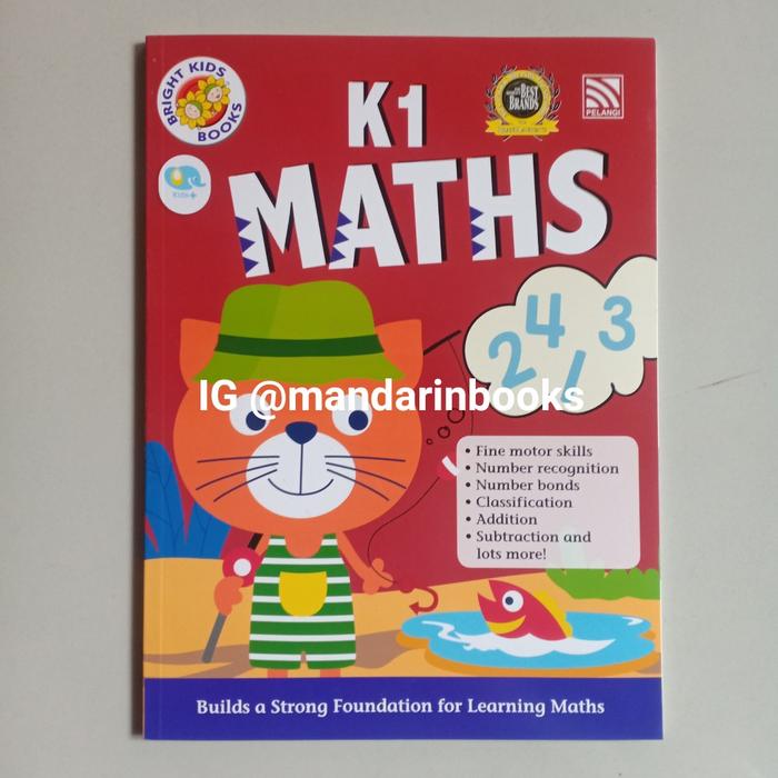 Gambar Bright Kids Books K1 Maths dari mandarinbooks undefined Tokopedia