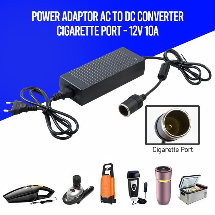 Gambar Colokan Listrik Adaptor Converter Mobil AC DC 12V Vacuum Cleaner Pompa - Output 5A dari Gadget Tape Ajaib undefined Tokopedia