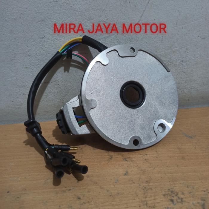 Gambar SPUL ASSY WIN WIN 100 SPOL SPULL SPOOL STATER STARTER PLUS PULSER SET dari miraa jaya motor undefined Tokopedia