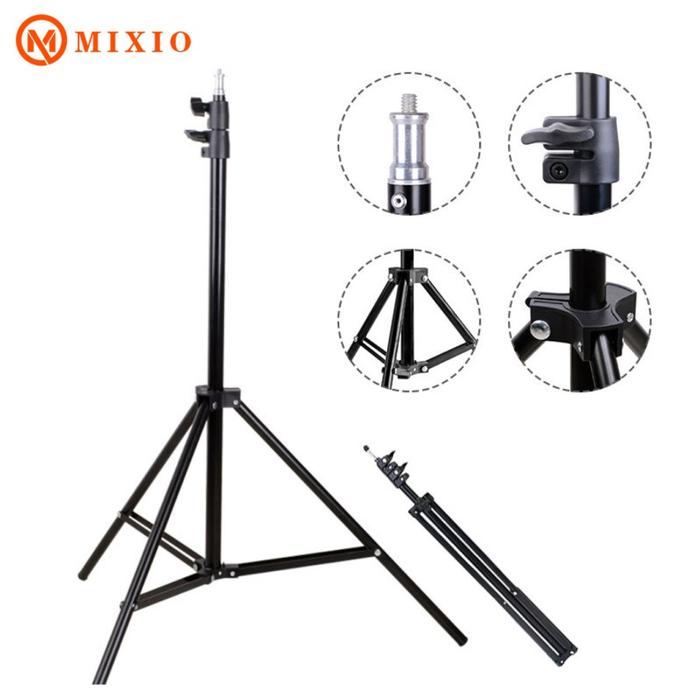 Gambar MIXIO RING LIGHT UP YOUR BEAUTY 45CM - TRIPOD 2.1M AJA dari MIXIO undefined Tokopedia