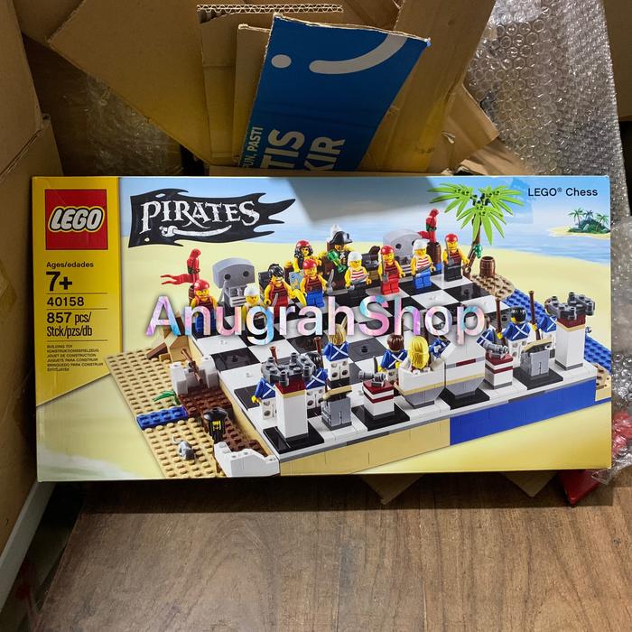 Chess Lego Pirates Original Lego 40158 Pirates Pirates Chess Set