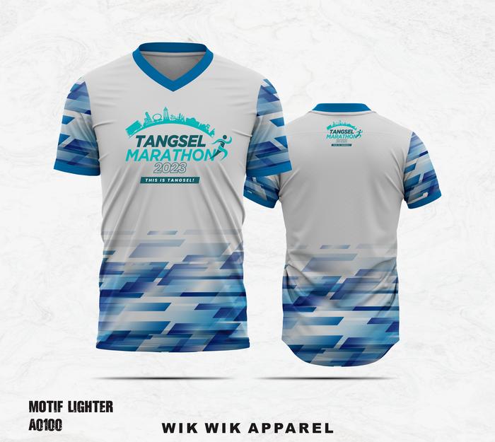 Gambar Jersey Marathon Tangsel 2023 Bisa Custom Desain Sendiri - L dari Marto Art Workshop undefined Tokopedia
