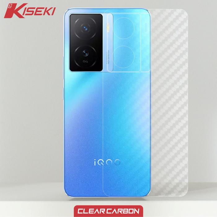 Gambar Kiseki Skin Vivo IQOO Z7 Back Case Carbon Leather Custom Dll - Clear carbon dari Kiseki Skin undefined Tokopedia