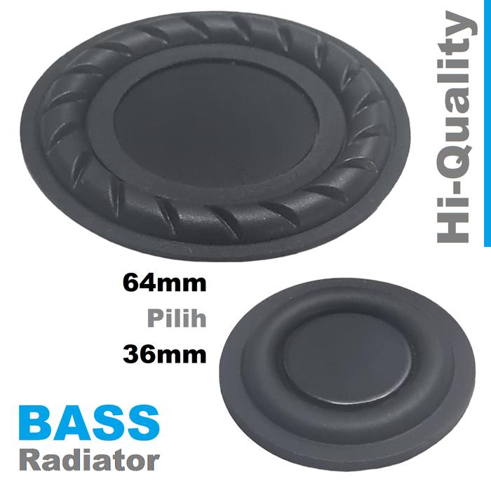 Gambar High Quality Passive Radiator Kecil DIY Speaker Pasif Bass BOOM BOX - 36mm dari Mirorim.Indonesia undefined Tokopedia