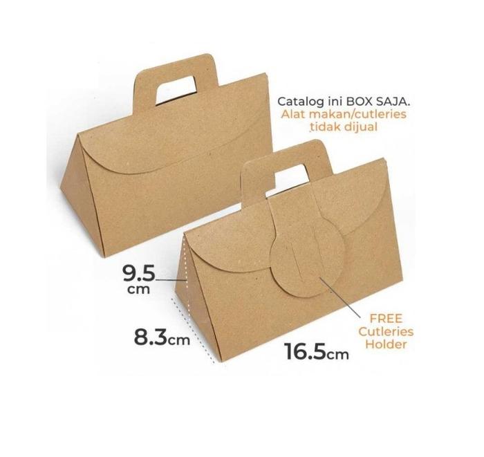 Gambar rice pack jinjing lunch box packaging kotak makanan nasi bungkus unik - Cokelat dari Varianbuy undefined Tokopedia