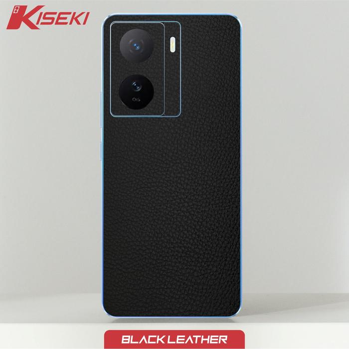 Gambar Kiseki Skin Vivo IQOO Z7 Back Case Carbon Leather Custom Dll - Black Leather dari Kiseki Skin undefined Tokopedia