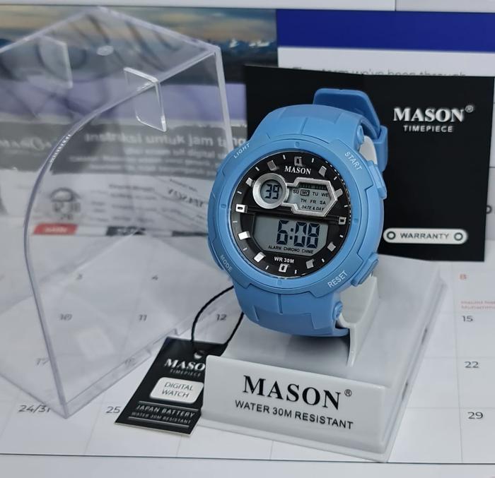 Gambar Jam Tangan Pria Mason MDG-5106 / MDG 5106 Digital Original Murah - BL dari GrosirGshock undefined Tokopedia