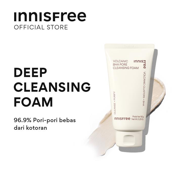 Promo Innisfree Volcanic BHA Pore Cleansing Foam 150gr - Facial Wash ...