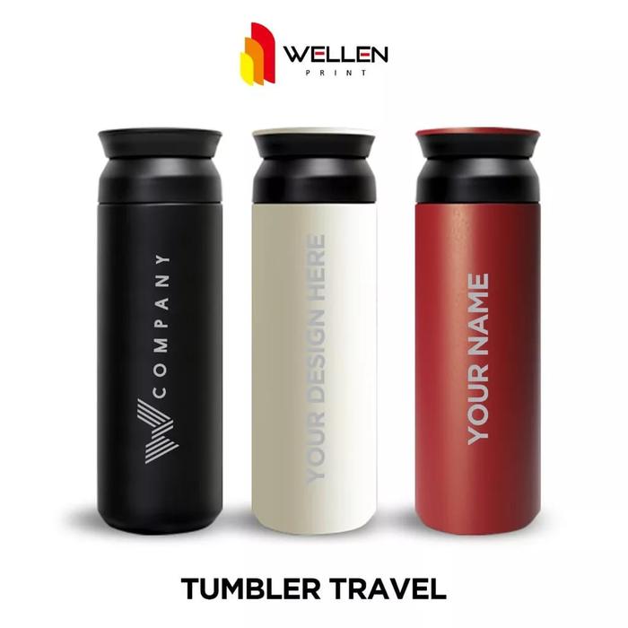 Gambar WELLEN PRINT - Tumbler Grafir Custom All Model / Hampers Termos Botol - Travel, Silver dari WELLEN PRINT OFFICIAL undefined Tokopedia