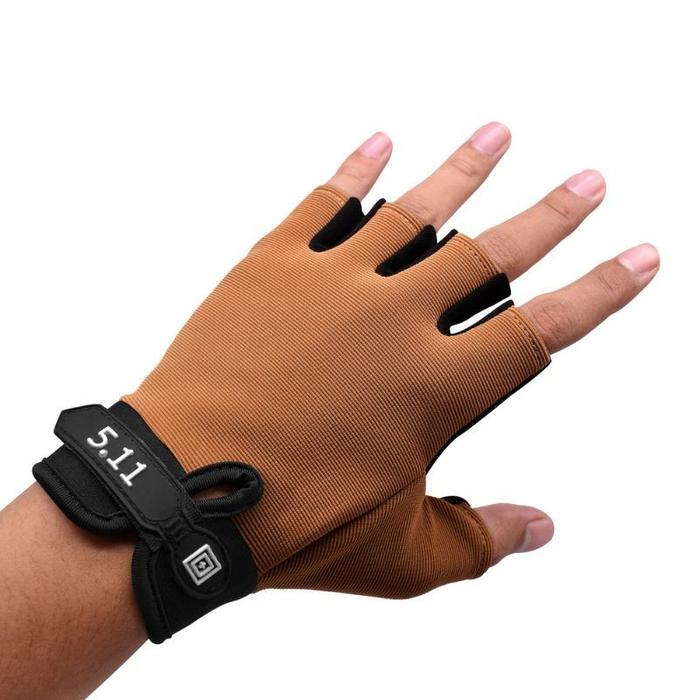 Gambar SARUNG TANGAN MOTOR SEPEDA MECHANIX PRIA TACTICAL GLOVES HALF FINGER - Cream dari PANETI.ID undefined Tokopedia