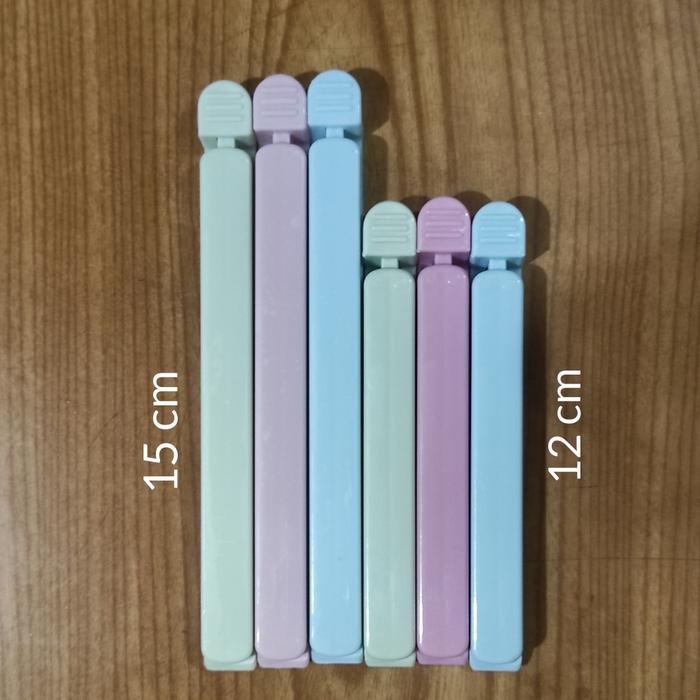 Gambar Penjepit Kemasan Snack Segel Klip Bungkus Makanan Plastik Cemilan - Hijau 15cm dari rumah Lingga undefined Tokopedia